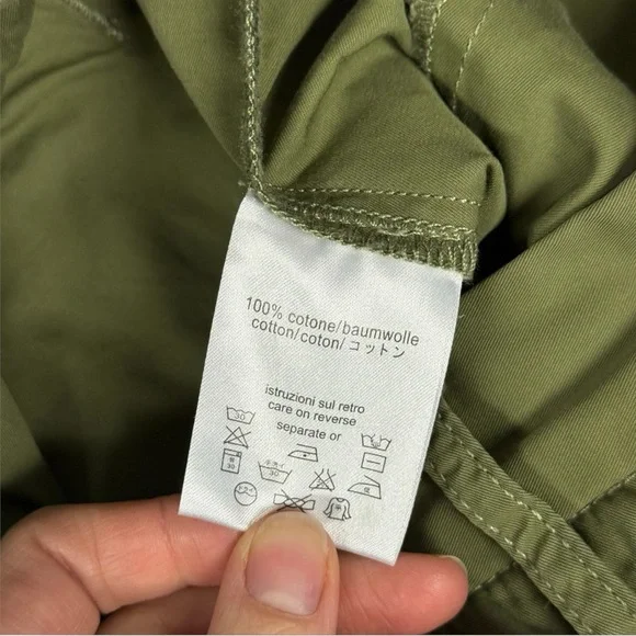 SUN68 Trousers Green‎ Sz EU 28 US 4-6